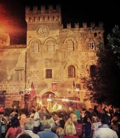 Horses and cheesemaking at Civitella Cesi